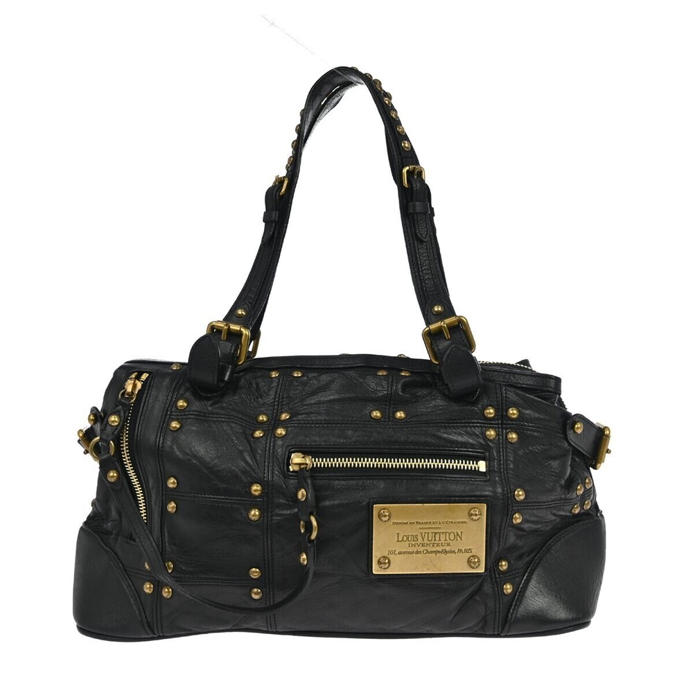 Louis Vuitton Riveting Studded Lambskin